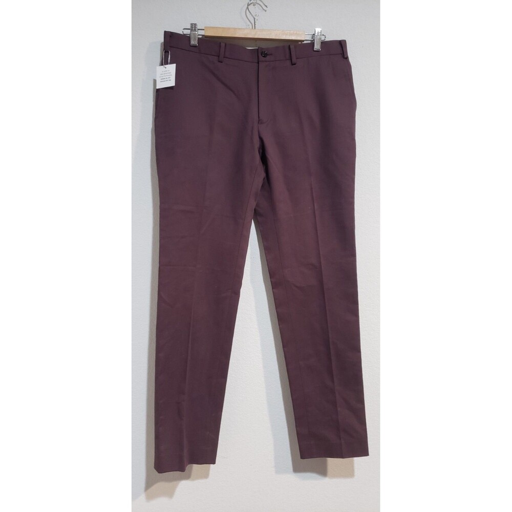 Lot of 4 New & Used Indochino Mens Chino Linen Pants Trousers 34x30 Tailored
